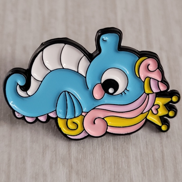 Princess Seahorse-icorn Enamel Pin - Picture 10 of 10